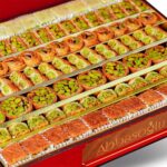 Kırmızı Süet Kutu Fıstıklı Baklava 1000 gr - Görsel 2