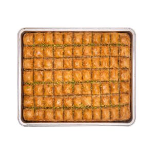 Fıstıklı Çikolatalı Kuru Baklava – Çikolata ve Antep Fıstıklı Tatlı