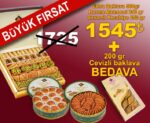 Karışık Tatlı Set – Baklava, Maamoul ve Kurabiye Çeşitleri