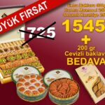 Karışık Tatlı Set – Baklava, Maamoul ve Kurabiye Çeşitleri