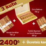 3 Kutu Baklava ve Maamoul – Karışık Tatlı Seti