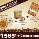 Maamoul ve Kurabiye ve Türk Kahvesi